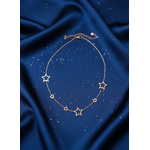 Elegant Rose Gold Star Pendant Necklace