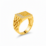 Imperial Crownstone Gold Men's Ring