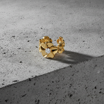 Elegant Blossom Ring with Sparkling CZ Crystal for Women
