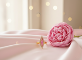 NXGOLD Pink Royale Marquise Statement Ring