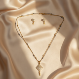 NXGOLD Luxe Radiance Dual-Tone Jewelry Set
