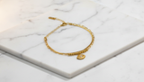 NXGOLD Trendy Double Layer Evil Eye Bracelet