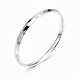 925 Sterling Silver Diamond-Cut Designer Kada for Men & Women