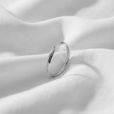 Premium Sterling Silver Chevron Pattern Kada for Men