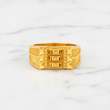 Royal Dynasty Armour Gold Ring for Men