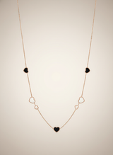 Elegant Rose Gold Heart Pendant Necklace for Women