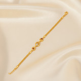Heritage Ruby Medallion Bracelet for Women & Girls