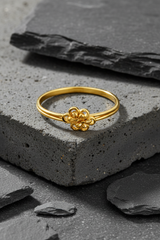 NXGOLD Designer Women’s Ring with Cute Flower Design