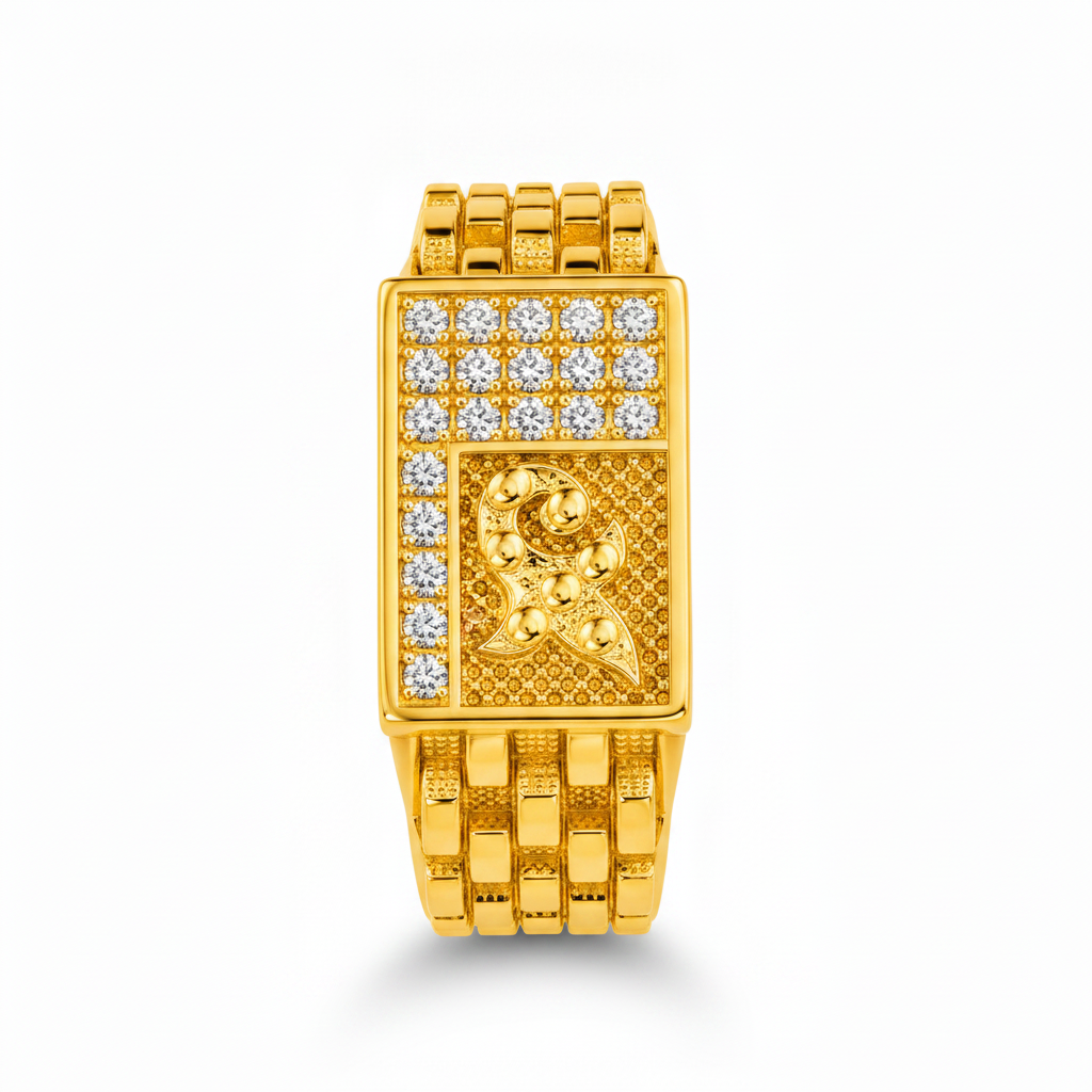 Imperial Crownstone Gold Men's Ring
