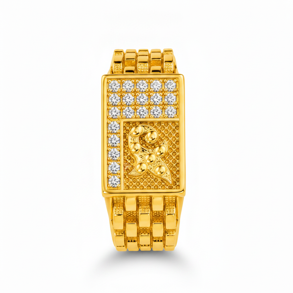 Imperial Crownstone Gold Men's Ring