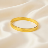 Luxury Minimalist Hinged Oval Kada Bracelet for Women