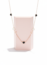 Elegant Rose Gold Heart Pendant Necklace for Women