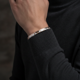 925 Sterling Silver Rose Gold Designer Kada for Men & Women