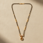 Minimalist Circular Pendant Mangalsutra for Daily Wear