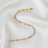 Designer Round Solitaire Tennis Bracelet for Women