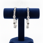 925 Silver Flower Pattern Bangles