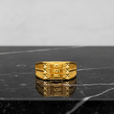 Royal Dynasty Armour Gold Ring for Men