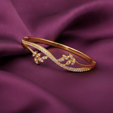 Butterfly Crystal Open Bracelet for Women & Girls