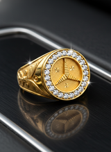 NXGOLD Imperial Star Emblem Ring