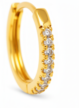 NXGOLD Diamond Hoop Earrings for Women & Girls