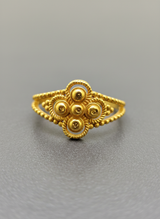 NXGOLD Antique Floral Heritage Ring