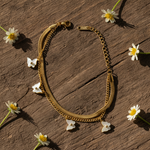 NXGOLD Double Layer Butterfly Bracelet