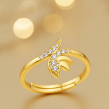 NXGOLD Delicate Butterfly CZ Fashion Ring