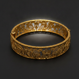 Royal Heritage Filigree Traditional Kada Bracelet for Women