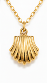 NXGOLD Seashell Charm Pendant Necklace for Women