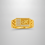 Imperial Crownstone Gold Men's Ring