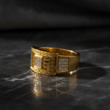 Luxury Designer CZ Cocktail Ring for Men