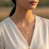 NXGOLD Seashell Charm Pendant Necklace for Women
