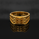 Royal Dynasty Armour Gold Ring for Men