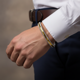 Premium 925 Sterling Silver Dual Tone kada
