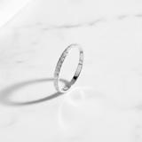 Classic 925 Sterling Silver Chevron Pattern Men's Kada