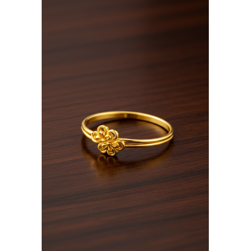 NXGOLD Designer Women’s Ring with Cute Flower Design