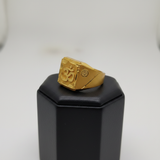 NXGOLD Divine Om Heritage Gold Signet Ring for Men