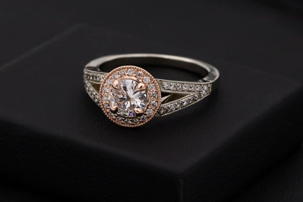 NXGOLD 9K Gold Solitaire Ring