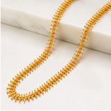 NXGOLD Designer Tassel Link Chain For Women