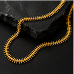 NXGOLD Designer Tassel Link Chain For Women