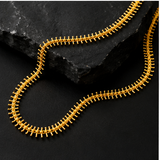 NXGOLD Designer Tassel Link Chain For Women